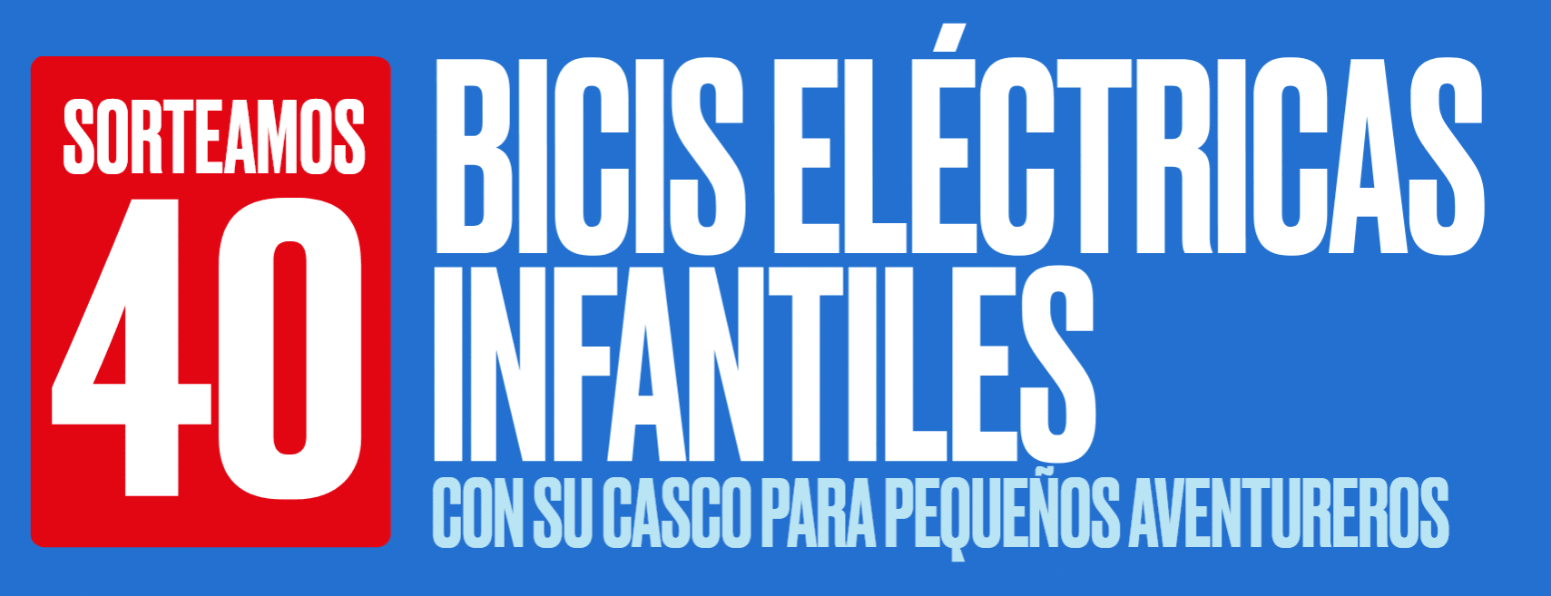 Imagen Noticia GANADORES SORTEO BICI ELECTRICA e CASCO