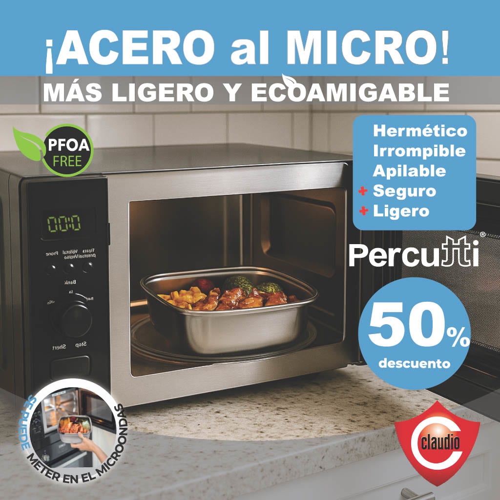 Imagen Noticia ¡Renueva tu cocina con Percuti en Supermercados Claudio!
